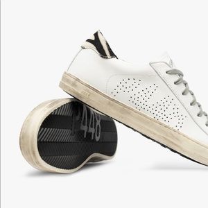 P448 zebra sneakers- only worn twice